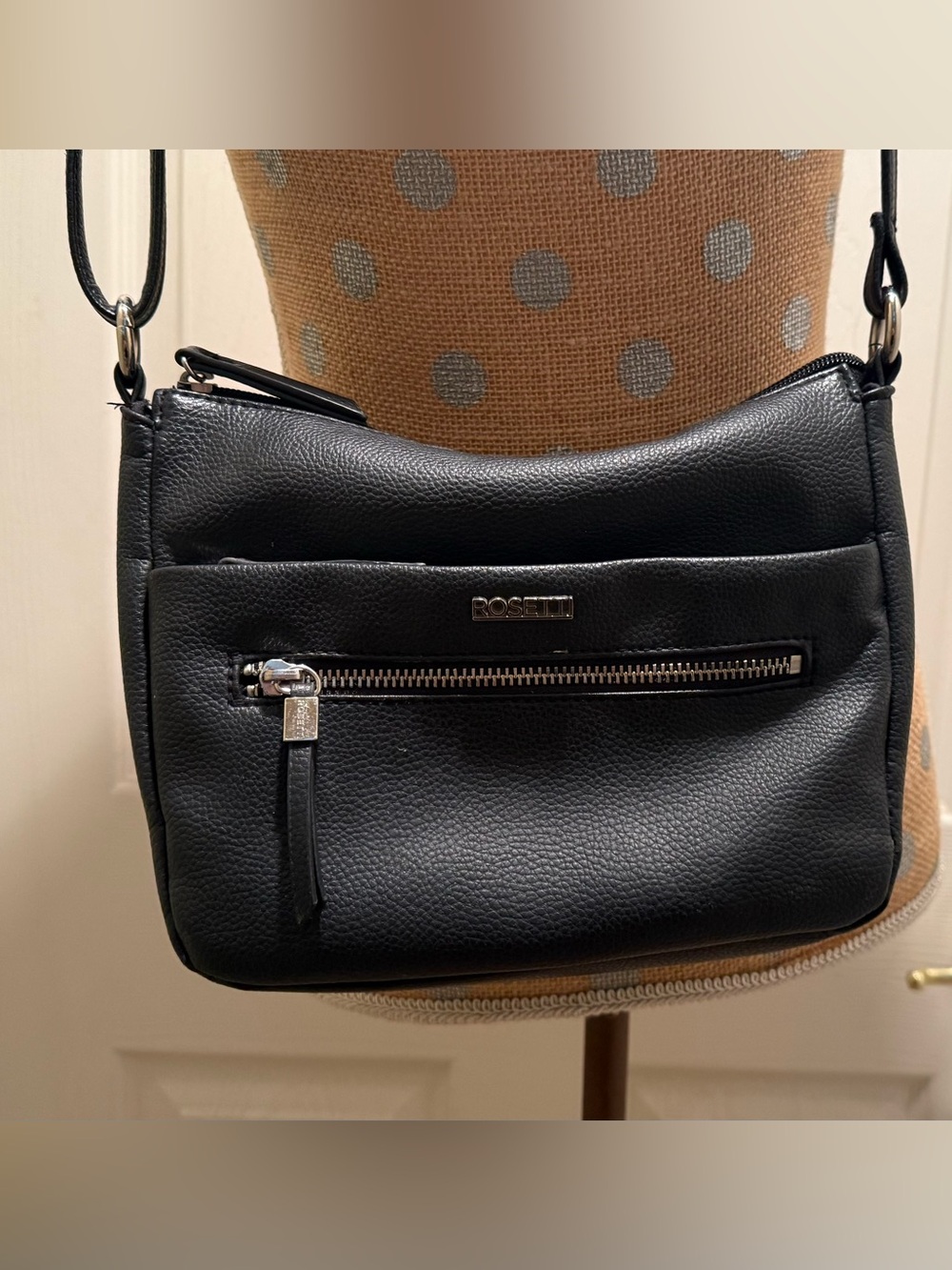 Black Rosetti Oakley Mini Crossbody Bag